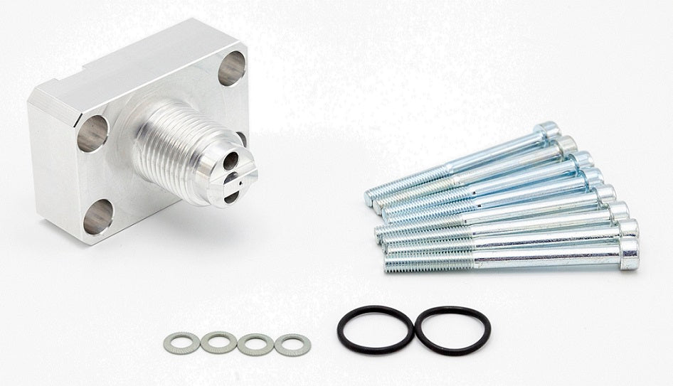 Materialzusammenführung 10:1 flüssige B in Edelstahl