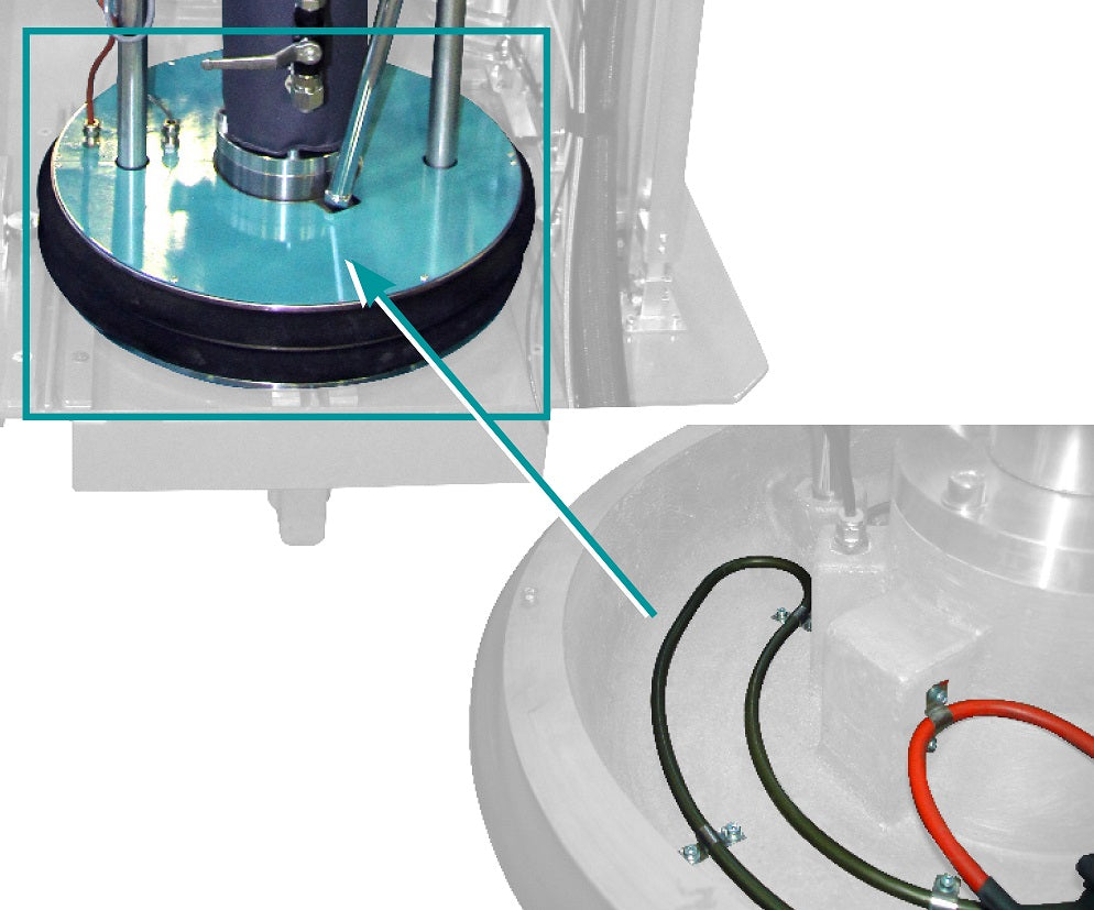 Folgeplattenheizung für 200 L