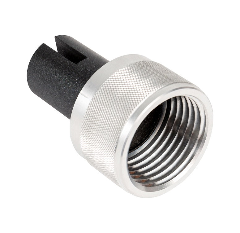 SET Düse zur Mischverhältniskontrolle (schwarz) mit Überwurfmutter