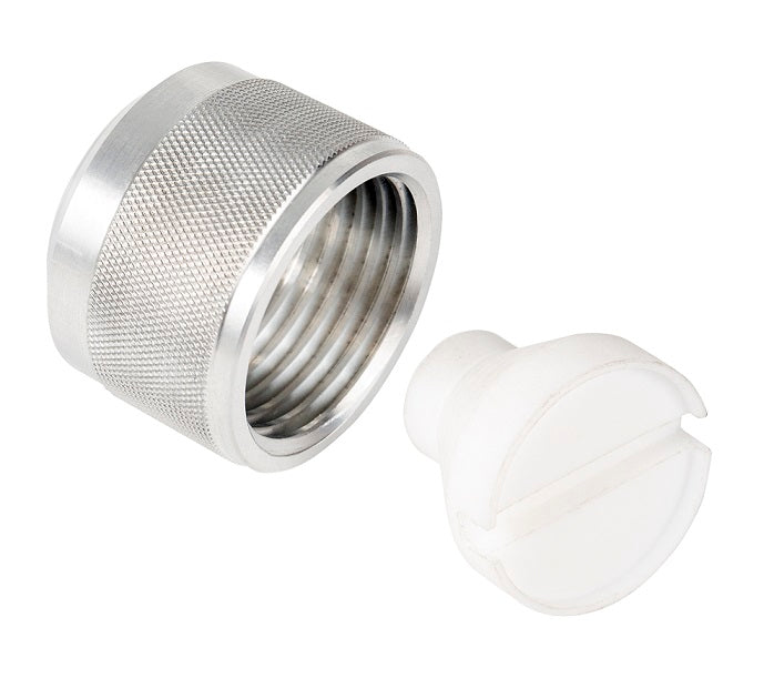 SET Überwurfmutter mit Nachtkappe - 10:1 für Materialzusammenführung 19,9mm