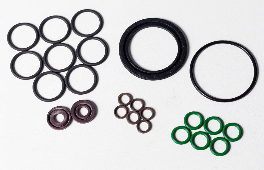 Dichtsatz für 2K-Materialventil mit einem Zylinder