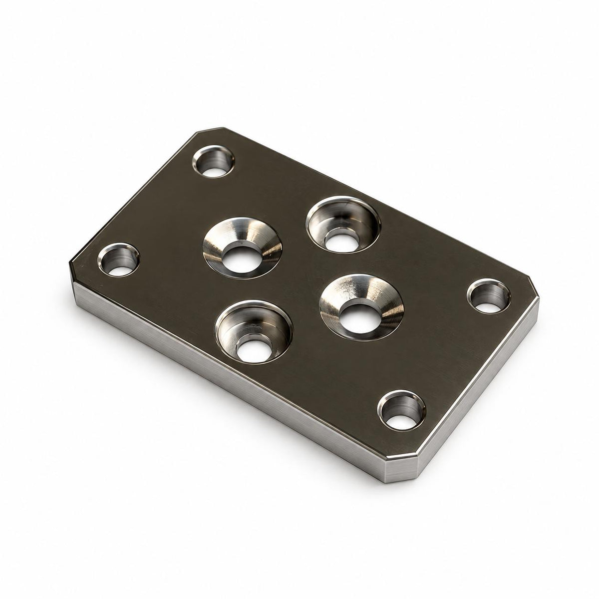 Placa intermedia de acero inoxidable