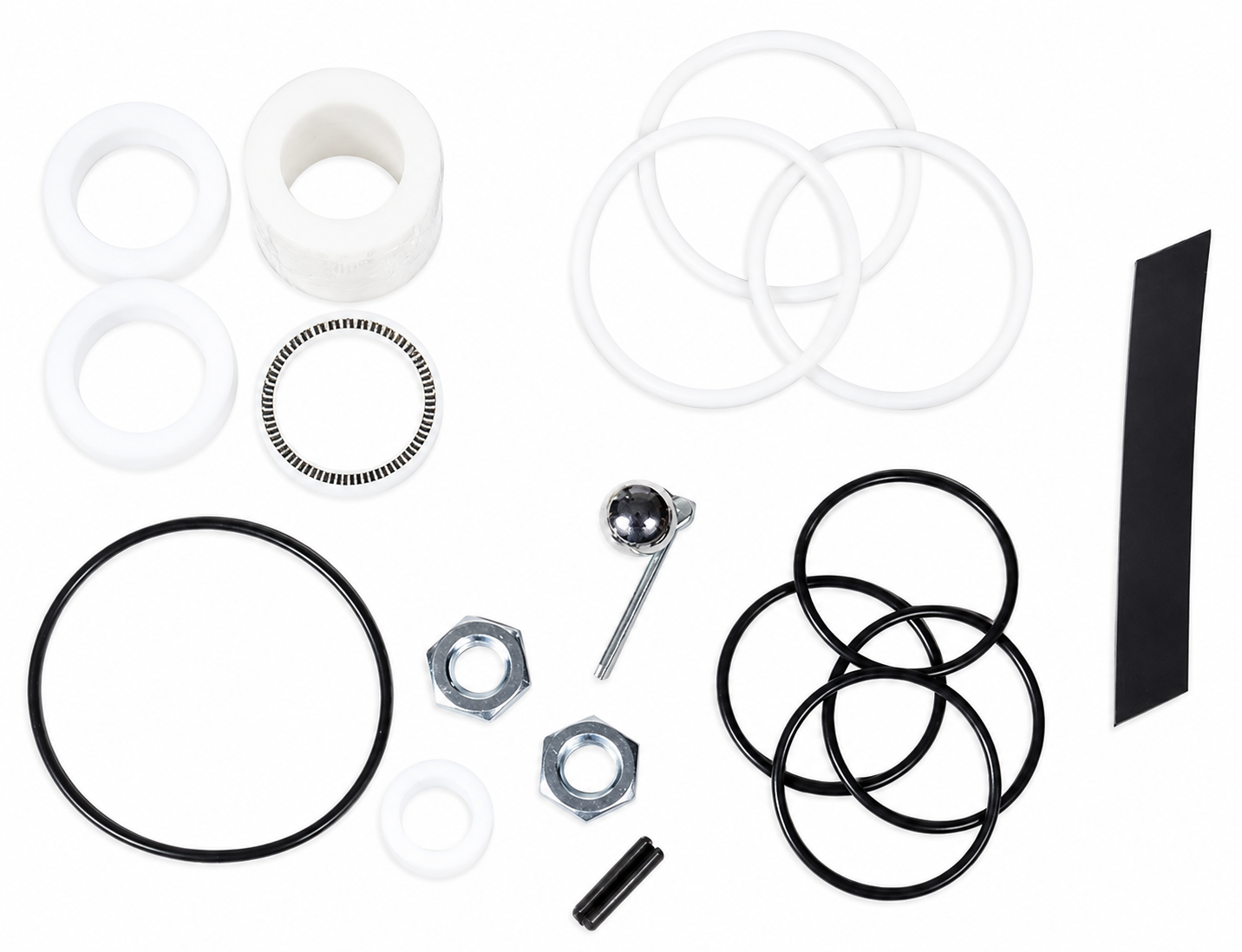 Dichtsatz für Schöpfkolbenpumpe PTFE – Edelstahl-Ausführung
