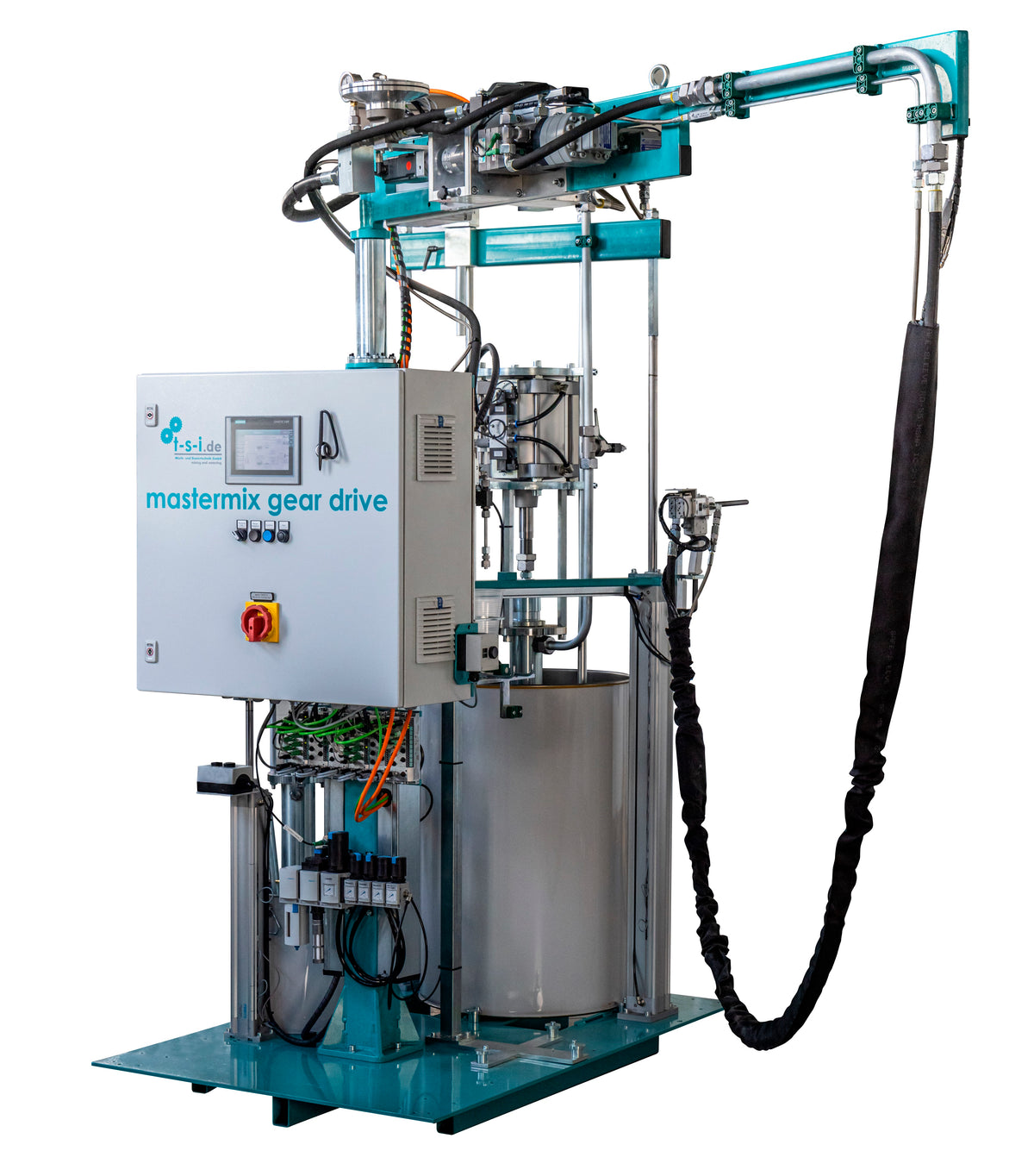t-s-i mastermix gear drive 2K gear metering system