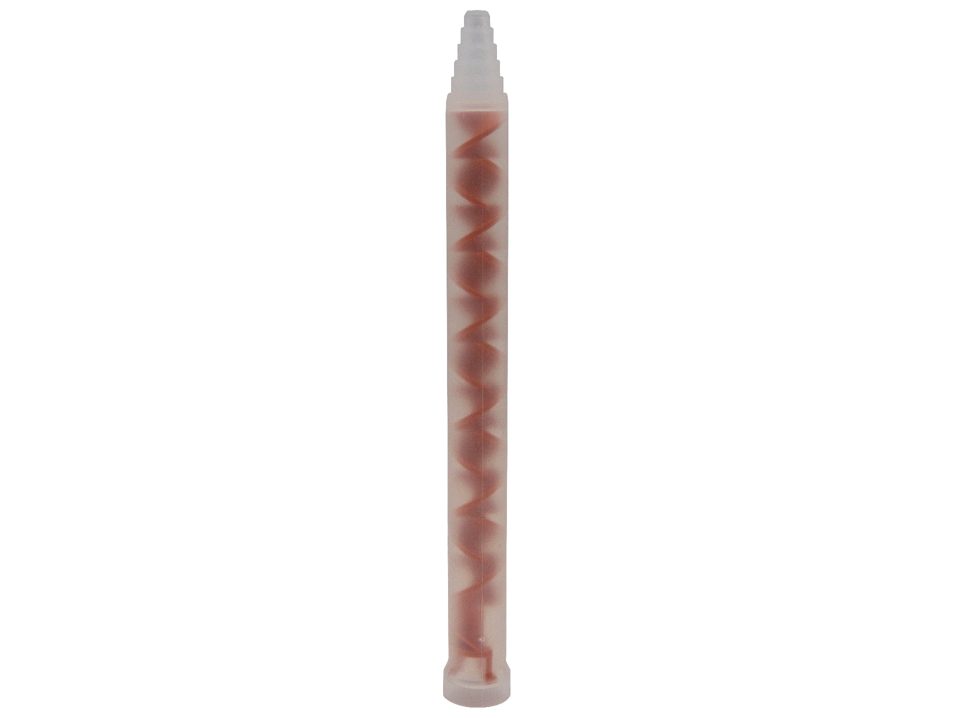 Statikmischer MCHX 13-12T, mit Glockenanschluss 16,7 mm (4:1 / 10:1 orange)
