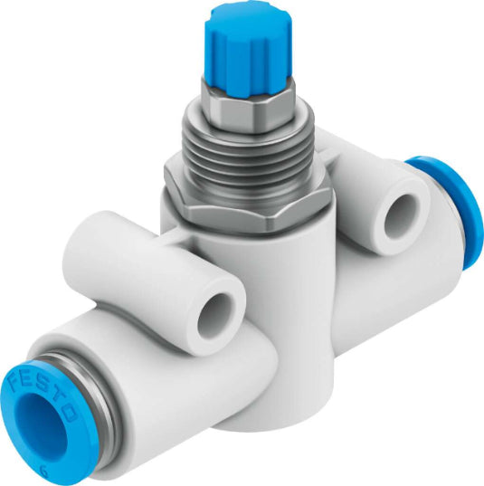 Drossel-Rückschlagventil Leitungseinbau D6