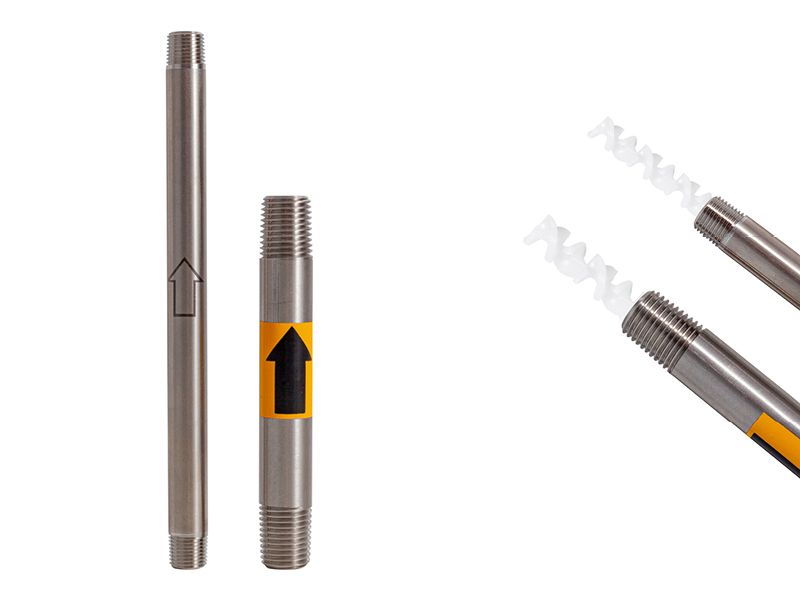 Rohrmischer In-Line Spiralmischer Nordson 7700182 (085-224)