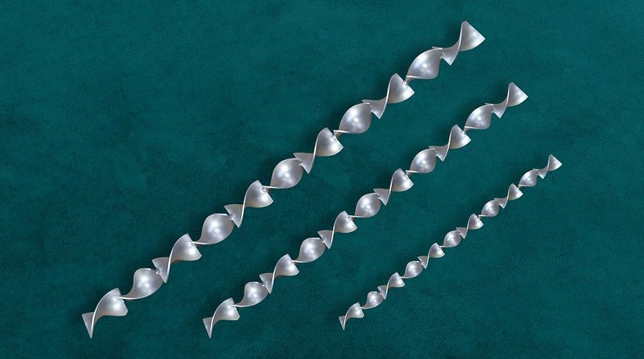 Mischelement aus Edelstahl 9,4mm - 30 Elemente