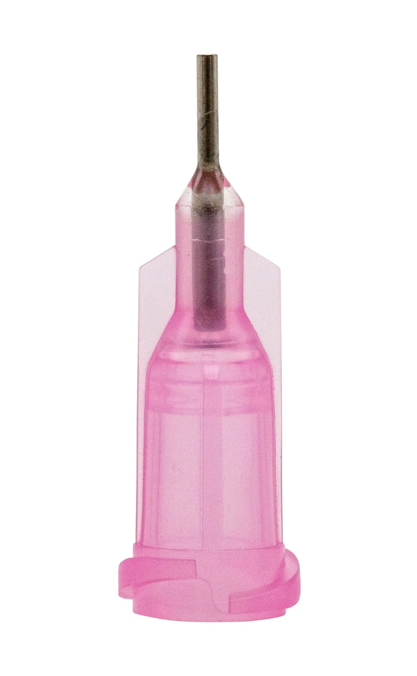 Dosiernadel stumpf 20G 1/4" Rosa