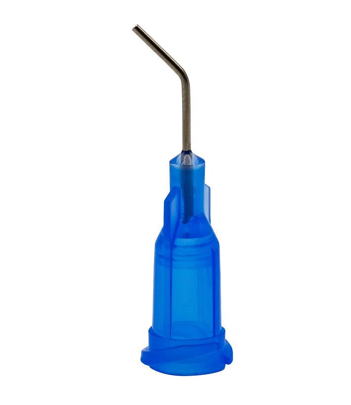 Dosiernadel gewinkelt 45° 22G 1/2" Blau
