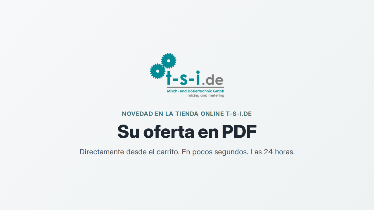Su oferta en PDF, directamente desde el carrito