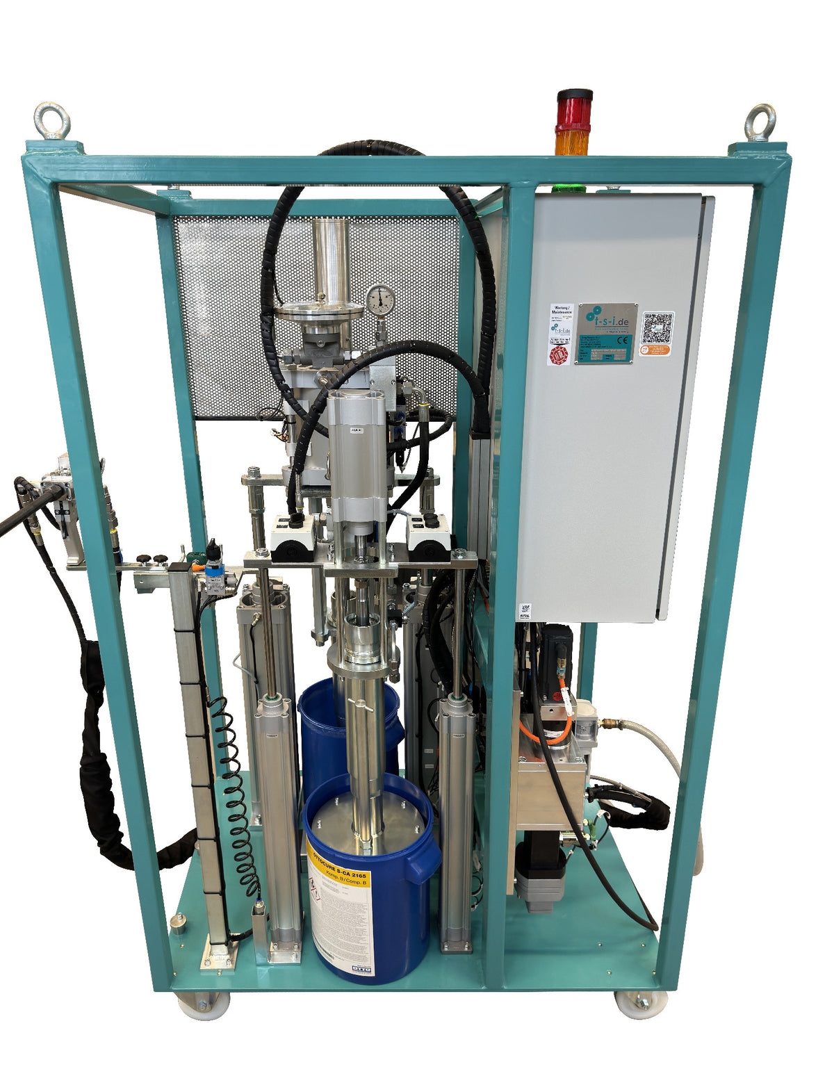 mastermix gear drive compact: Volle Präzision auf einer Europalette.