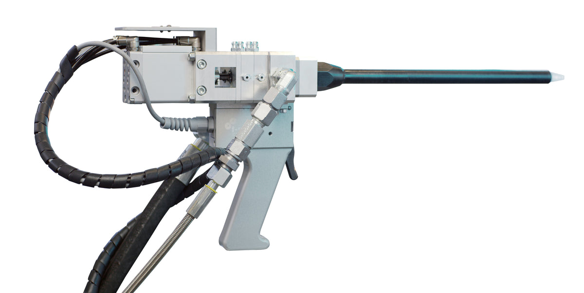 mastermix gear drive robot: Every bead starts and stops right on point.
